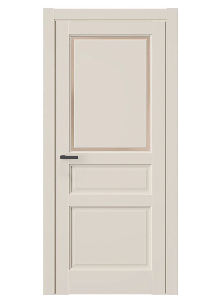 Двери WestStyle  LVT 5Е Лазурный Песок/ Бронза Сатинат ДО