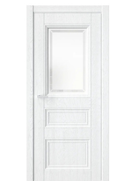 Двери WestStyle  Demiss 12  Дуб Винта / белое сатинат ДО