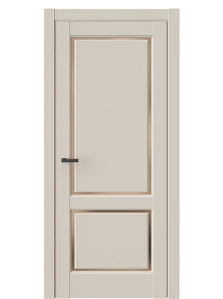 Двери WestStyle  LVT 3 Лазурный Песок/ Бронза Сатинат ДО