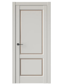 Двери WestStyle  LVT 3 Песчаный Рай/ Бронза Сатинат ДО