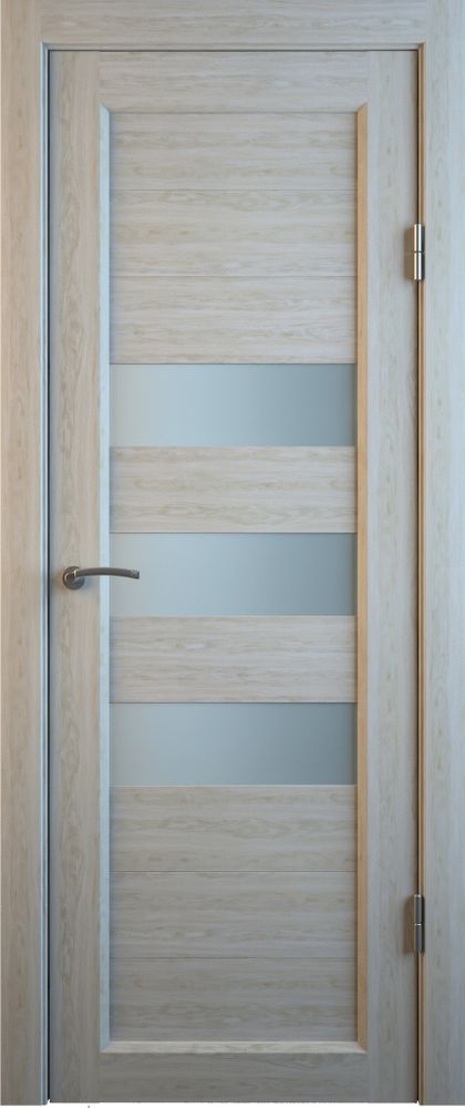 Межкомнатные двери MART DOORS С3 Дуб монтана грей/Сатинат (ДО)