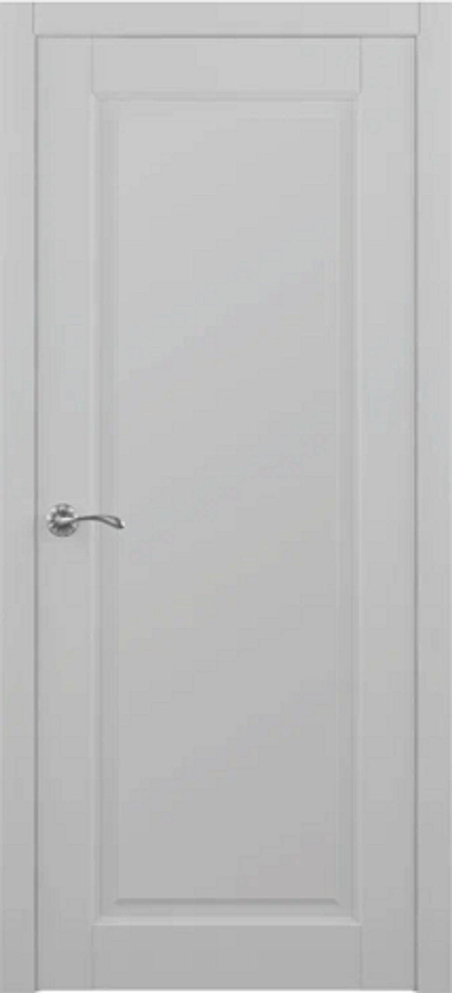 Межкомнатные двери ALBERO "Эрмитаж-7" Платина (ДГ)