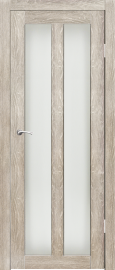 Межкомнатные двери SYNERGY "Орта" ДО Грей (Сатинат матовое)