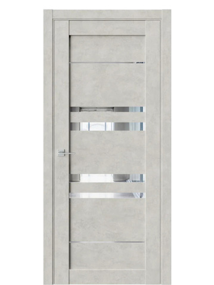 Двери WestStyle  "CZ 9 Бетон смоки/зеркало  ДО