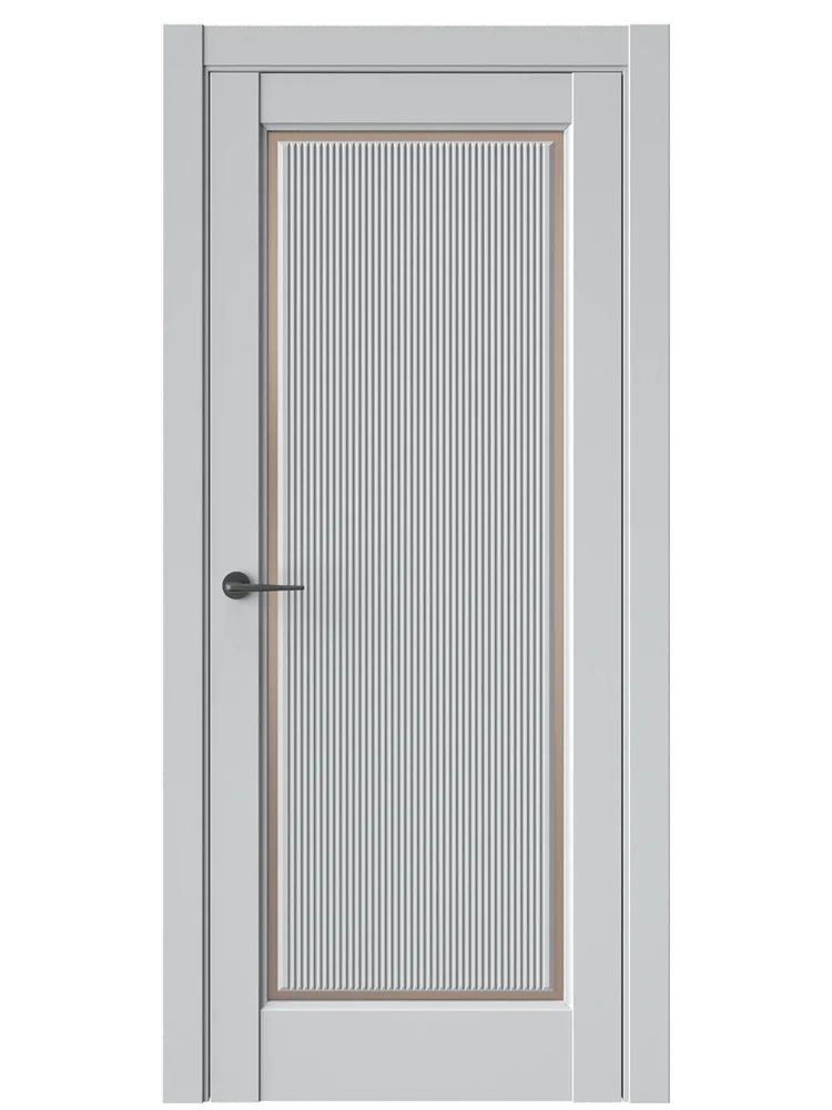 Двери WestStyle  LVT 1 FL Агатовое Сияние/ Бронза Сатинат ДО