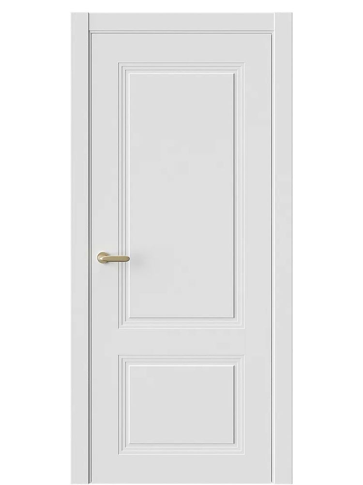 Двери WestStyle  Monte 3 Меринос Белый ДГ