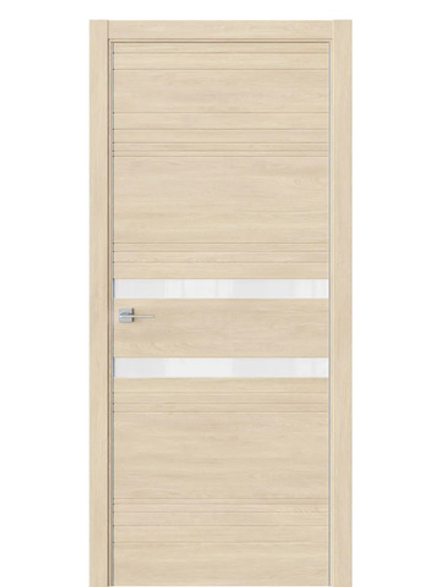 Двери WestStyle  "IN 13" Сенди /Аляска Lacobel /алюм.кромка  ДО