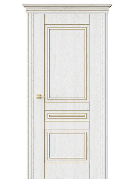 Двери WestStyle  Трио 1  Белый  ДГ