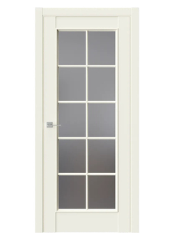 Двери WestStyle En 2 Emlayer бежевый / Графит Сатинат  ДО