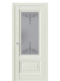 Двери WestStyle  "Ch 8"  Клен крем/ графит сатинат ДО