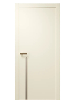 Двери WestStyle  "IN М1.1" Лазурный Песок /молдинг /алюм.кромка  ДГ