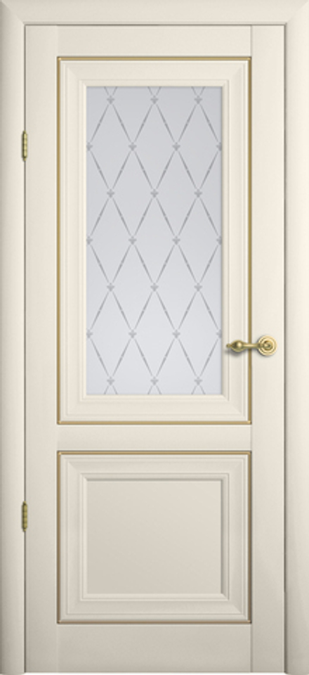 Межкомнатные двери ALBERO "Прадо" Ваниль (ДО) Мателюкс Гранд