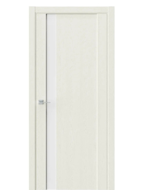 Двери WestStyle F28 Дуб монтана /Белое Lacobel  ДО