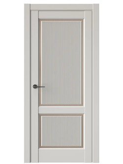 Двери WestStyle  LVT 3 FL Песчаный Рай/ Бронза Сатинат ДО