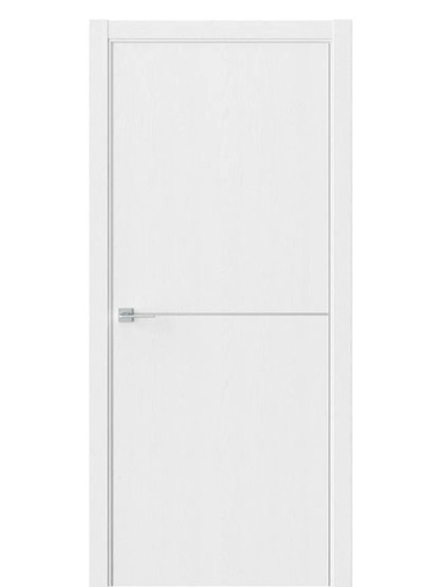 Двери WestStyle  "IN 39" Дуб Винта /алюм.кромка ДГ