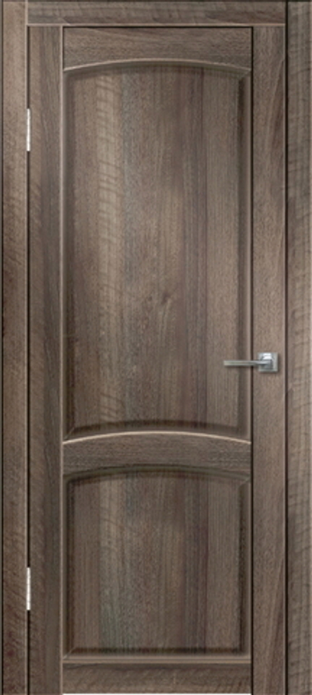 Межкомнатные двери ДВЕРНАЯ ЛИНИЯ "РУМБА" Орех седой темный ДГ