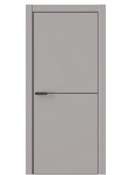 Двери WestStyle  "IN 39" Макиато /алюм.кромка  ДГ