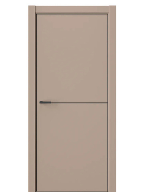 Двери WestStyle  "IN 39" Гляссе /алюм.кромка  ДГ