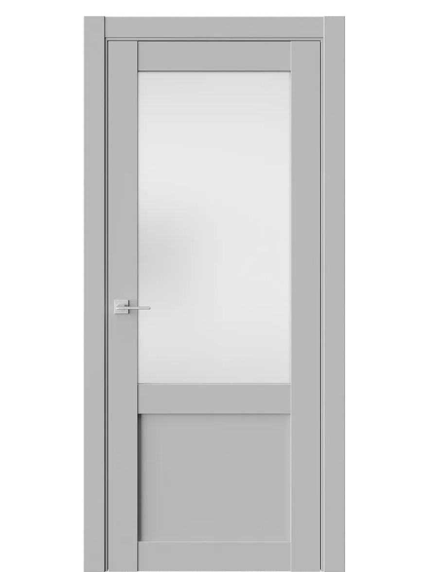 Двери WestStyle  NR4  Макиато /Белое Сатинат ДО