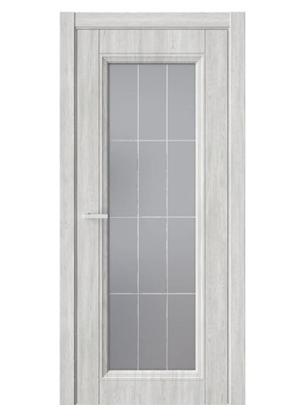 Двери WestStyle  Demiss 2  Дуб Оксфорд / графит сатинат ДО