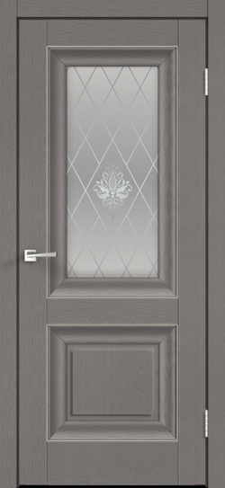 Межкомнатные двери VELLDORIS "ALTO 7V" SoftTouch Ясень грей  (ДО)