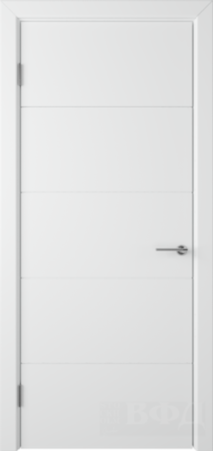 Межкомнатные двери ВФД "Тривиа" Белая эмаль 50ДГ0