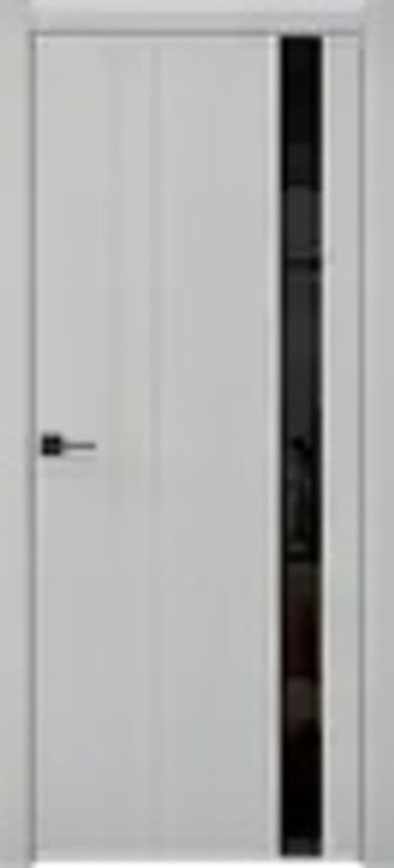 Двери Universe "Zeta Classic 3" (ДГО) черное стекло