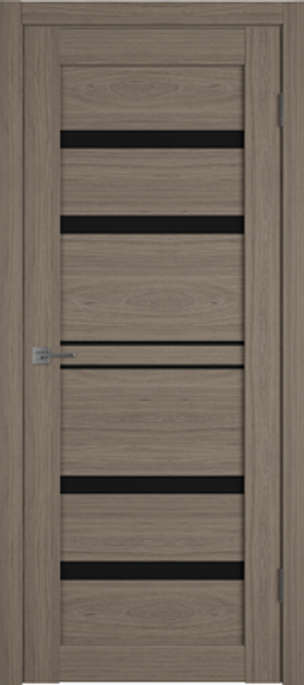 Межкомнатные двери ВФД GL Atum Pro X 26 Brun Oak / Black Cloud (ДО)