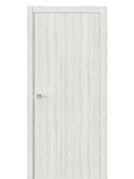 Двери WestStyle  "IN 10" Клен Айс /алюм.кромка  ДГ