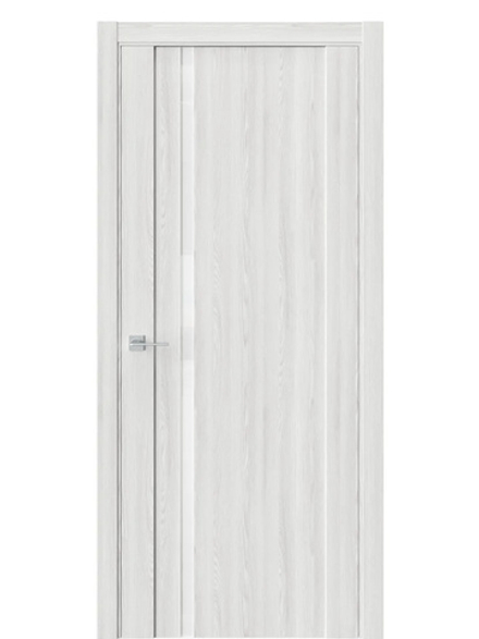 Двери WestStyle F31 Клён айс /Аляска Lacobel  ДО