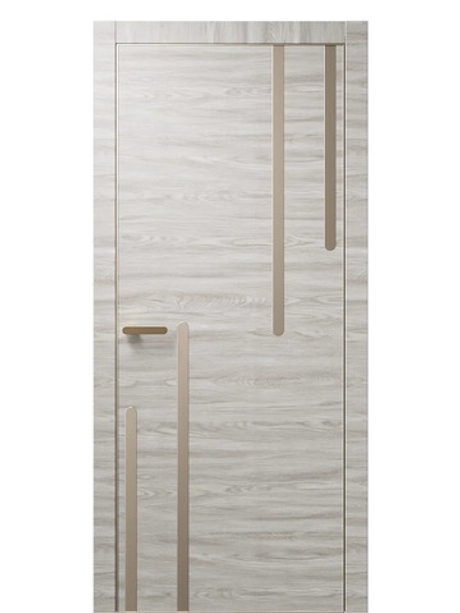 Двери WestStyle  "IN М3" Дуб Малибу Горизонт /молдинг /алюм.кромка  ДГ