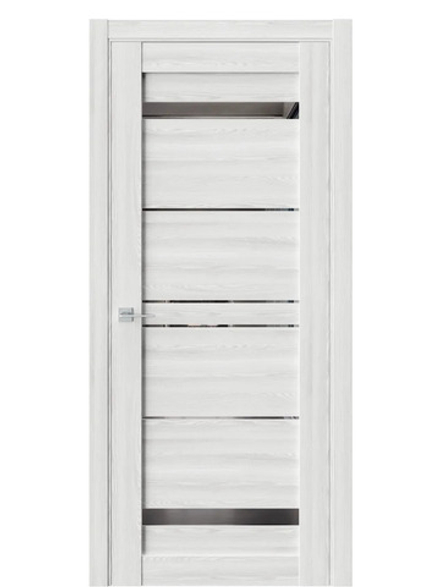 Двери WestStyle  "CZ 4 Клен айс/зеркало графит ДО