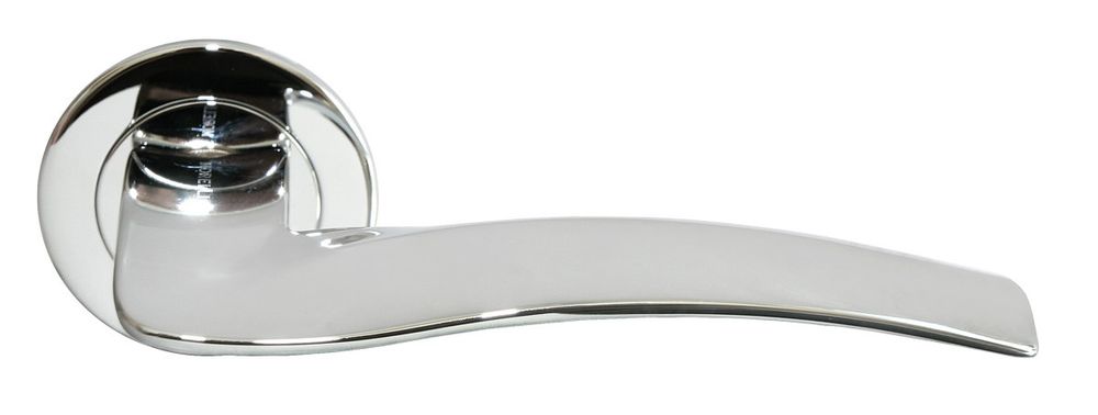 Дверные ручки morelli luxury wave nc-6 cro цвет - хром