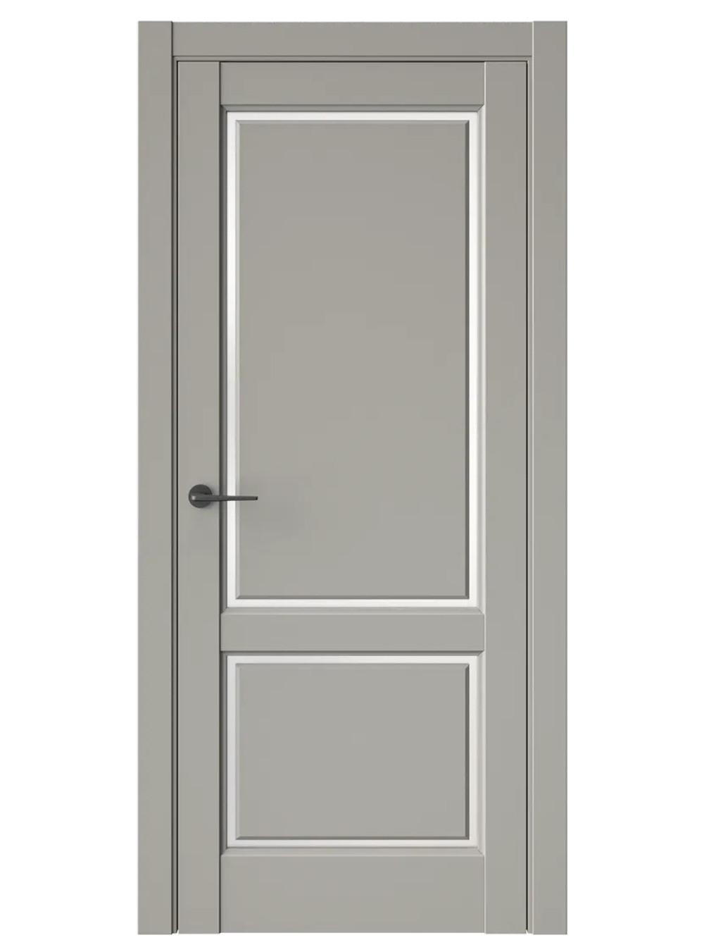 Двери WestStyle  LVT 3 Пустынное Золото/ Белое Сатинат ДО