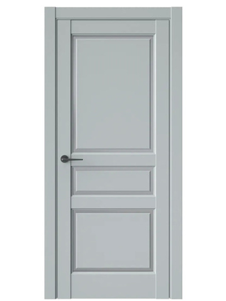 Двери WestStyle  LVT 5 Платиновый Дым/ Графит Сатинат ДО