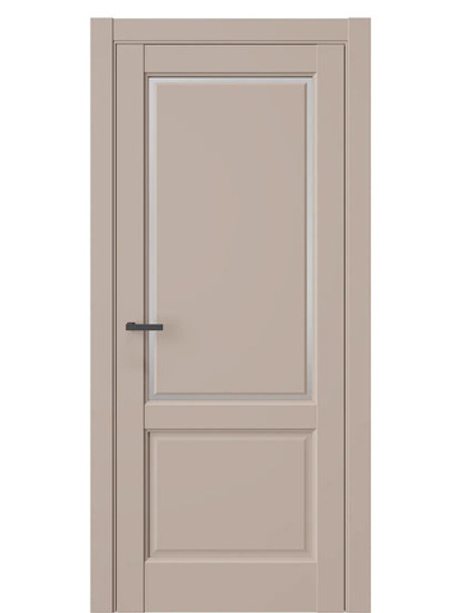 Двери WestStyle  LVT 3Е Гляссе/ Белое Сатинат ДО