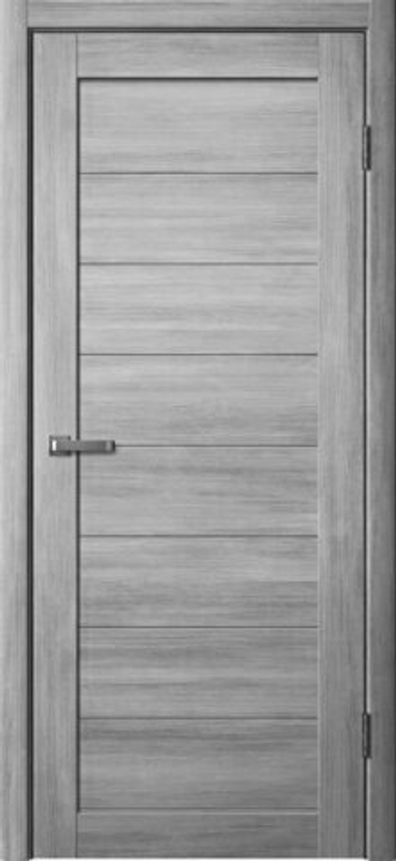 Межкомнатные двери царговые "ЦДГ 02" Дуб седой ДГ + молдинг