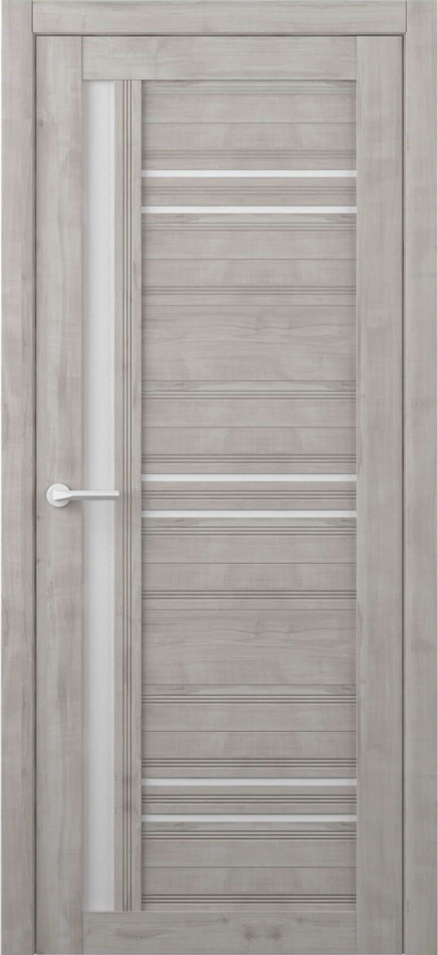 Межкомнатные двери ALBERO "Невада" Графит/Мателюкс (ДО)