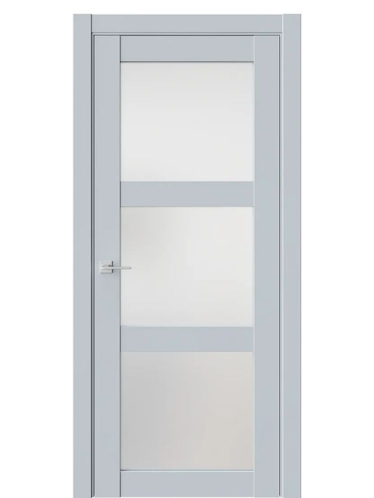 ДВЕРИ WestStyle NR6 Белая Ночь /Белое Сатинат ДО ДВЕРИ WestStyle NR6 Белая Ночь /Белое Сатинат ДО