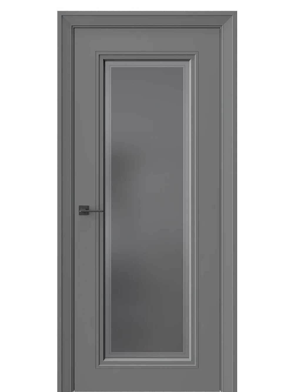 Двери WestStyle Eliss 2 Альпийская ночь /графит сатинат  ДО