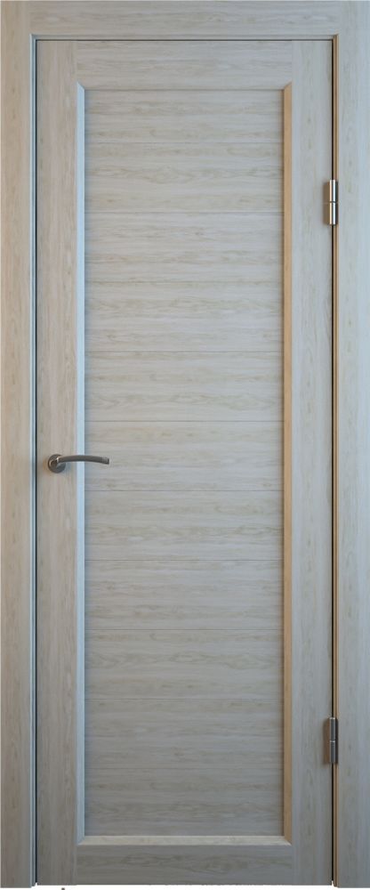 Межкомнатные двери MART DOORS Н1 Дуб монтана грей/Сатинат (ДГ)