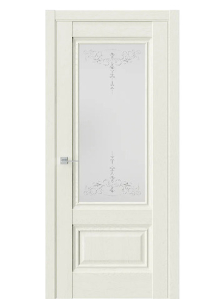 Двери WestStyle  "Ch 8"  Дуб монтана/ белое сатинат ДО