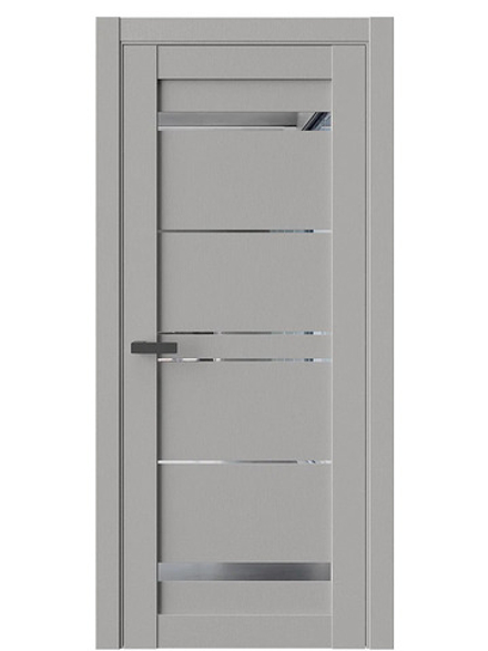 Двери WestStyle  "CZ 4 Лен оникс/зеркало  ДО