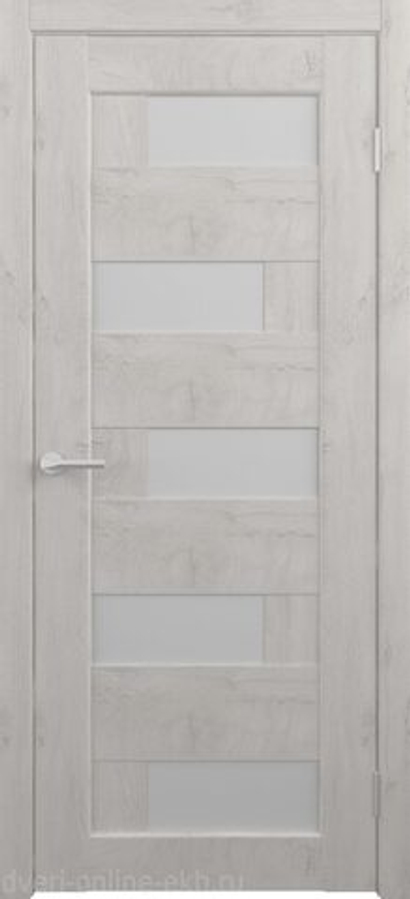 Межкомнатные двери ALBERO "Гавана" Дуб снежный / Мателюкс (ДО)