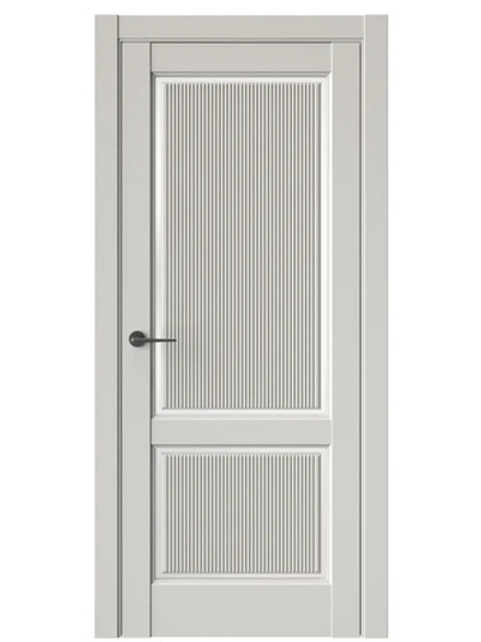 Двери WestStyle  LVT 3 FL Песчаный Рай/ Белое Сатинат ДО