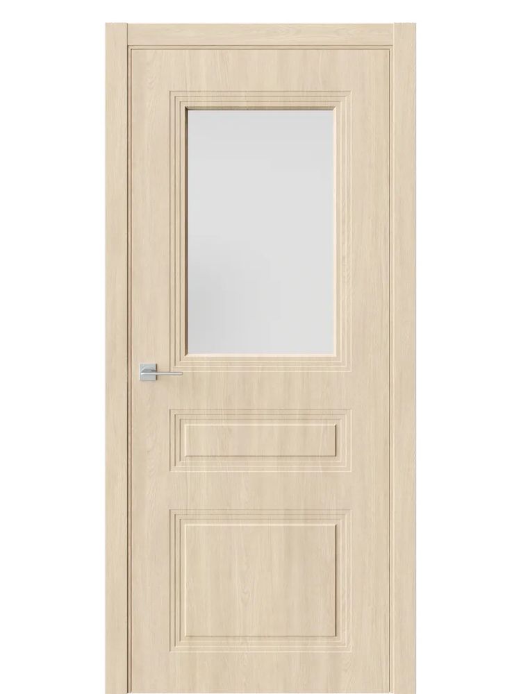 Двери WestStyle  Monte 8 Сенди /Белое Сатинат ДО