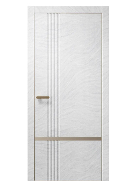 Двери WestStyle  "IN Miavi M" Стоунлайн Лайт /молдинг /алюм.кромка  ДГ