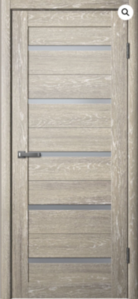 Межкомнатные двери La Stella 206 Дуб серый/Сатин ДО