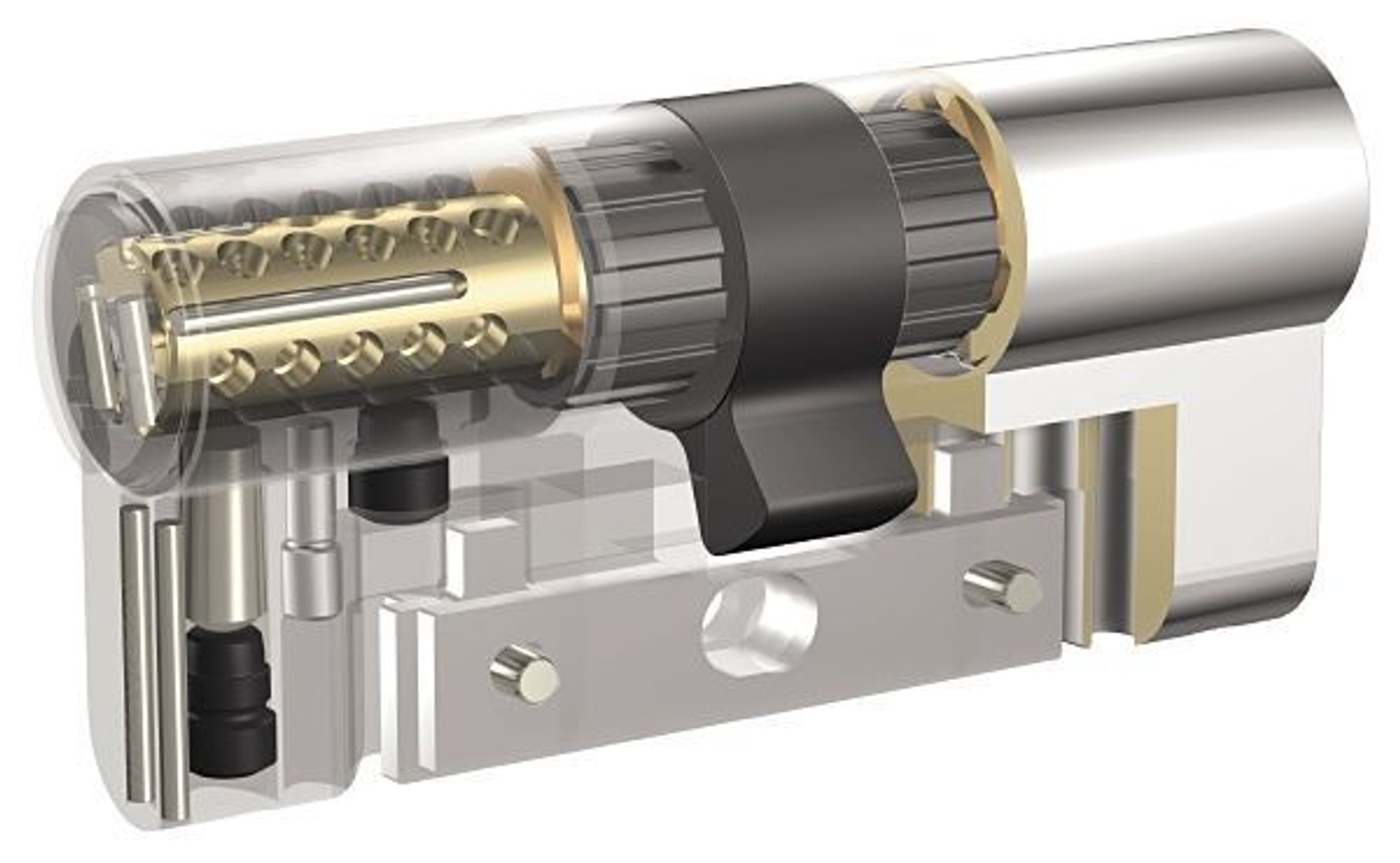 Как высверлить сердечник цилиндрового замка 3