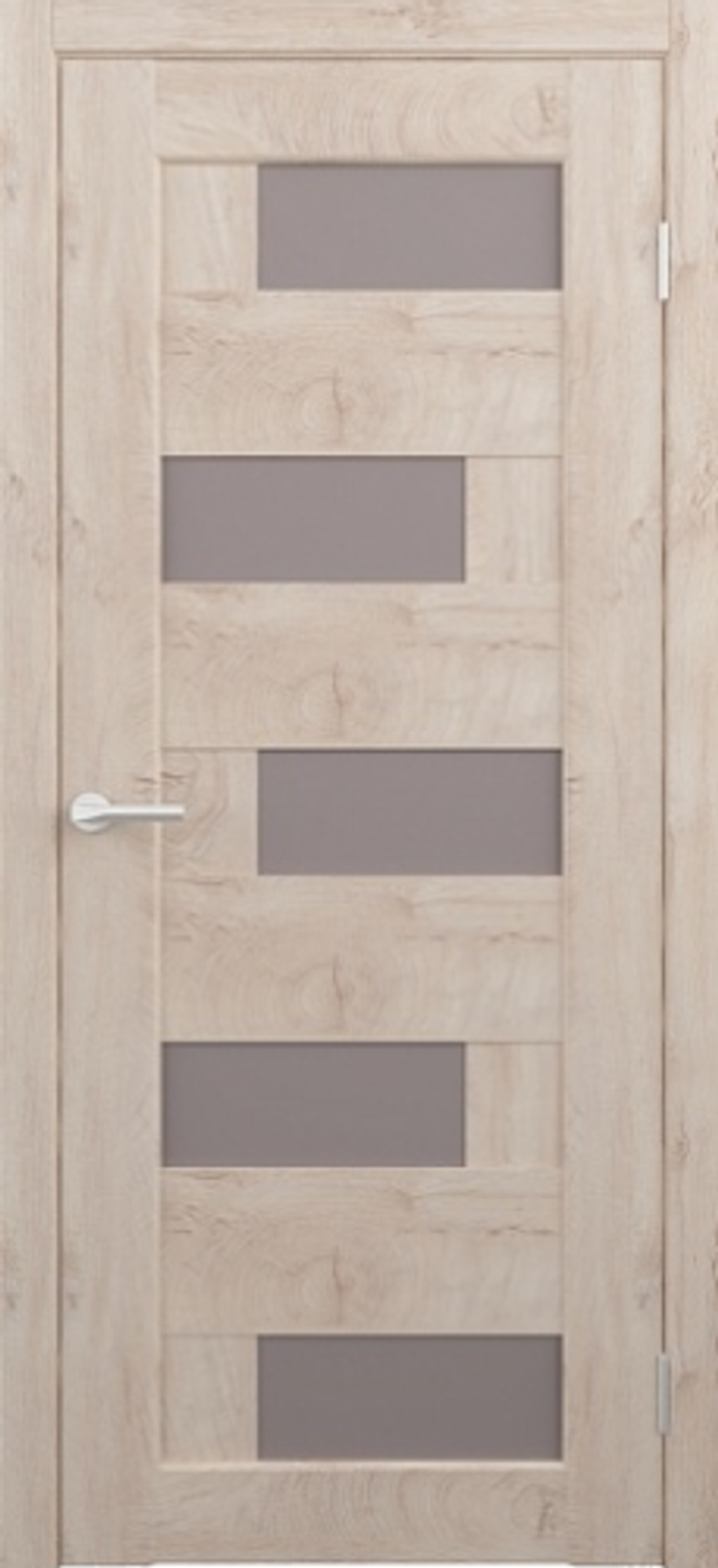 Межкомнатные двери ALBERO "Гавана" Дуб золотистый / Мателюкс бронза (ДО)